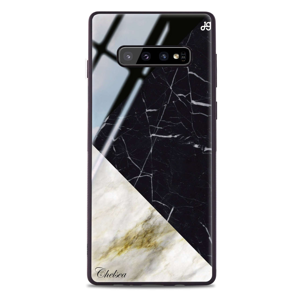 Marble Mix Samsung S10 Plus Glass Case