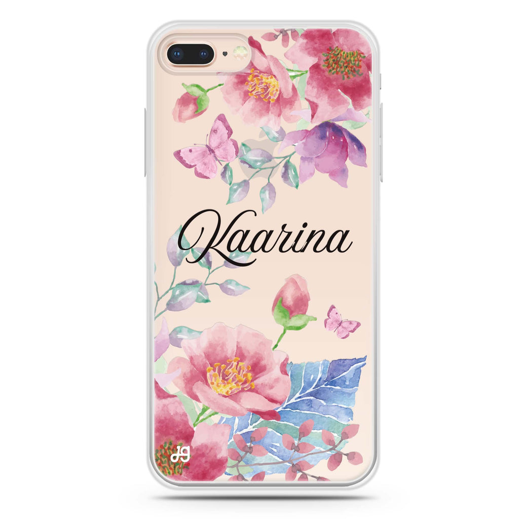 Butterfly Garden iPhone 7 Plus Ultra Clear Case