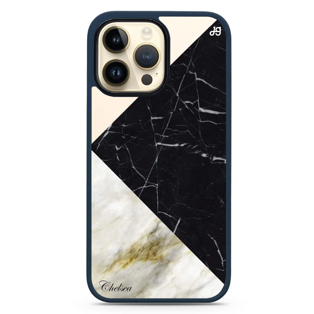 Marble Mix MagSafe Compatible Impact Guard Bumper Case