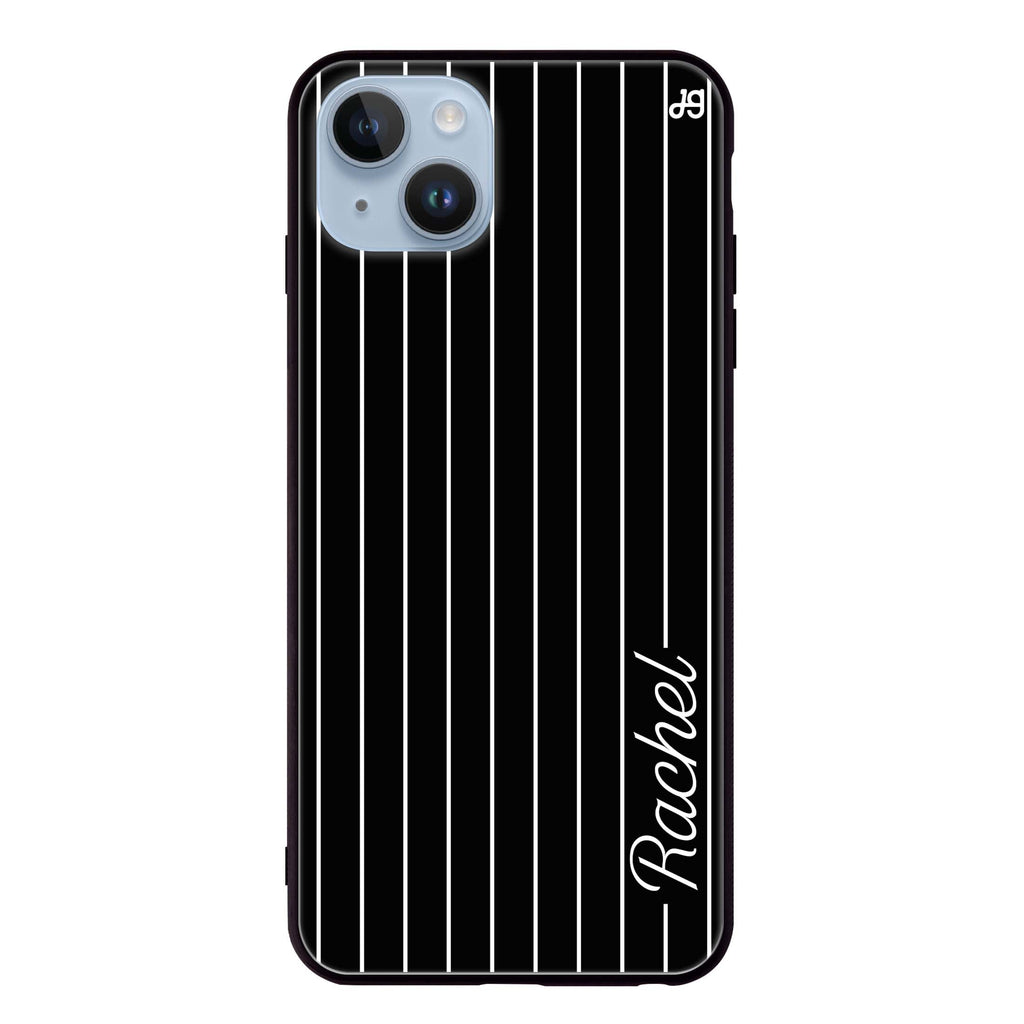 Stripes I iPhone 14 Plus Glass Case
