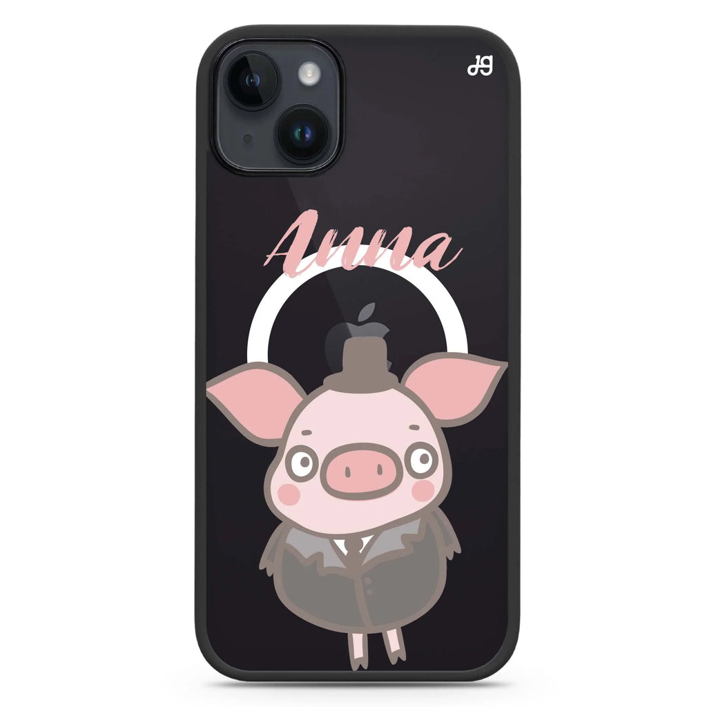 Funny Piggy iPhone 14 Plus MagSafe Compatible Impact Guard Bumper Case