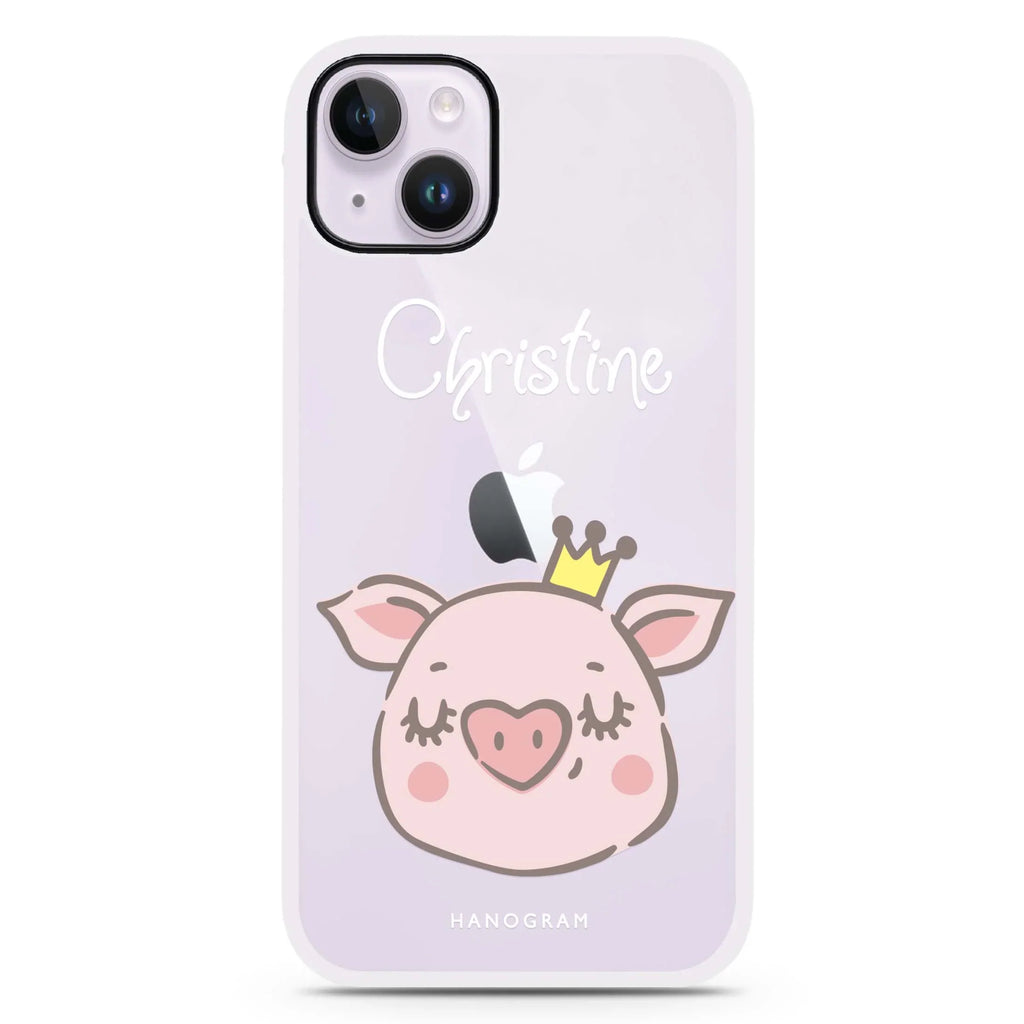 Piggy Queen iPhone 13 Impact Guard Bumper Case