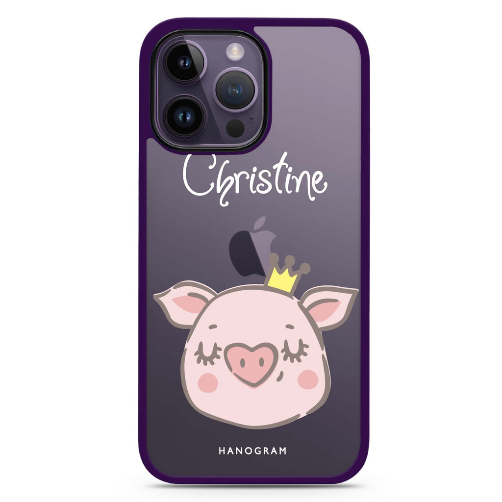 Piggy Queen Impact Guard Bumper Case