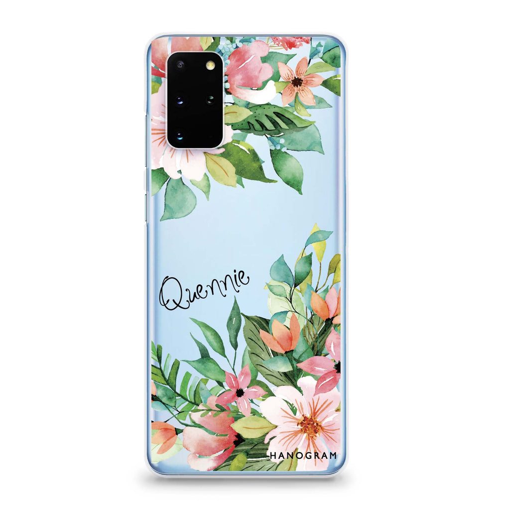 Flower Inspiration Samsung S20 Soft Clear Case