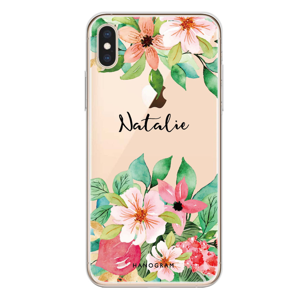 Floral Life iPhone XS Ultra Clear Case