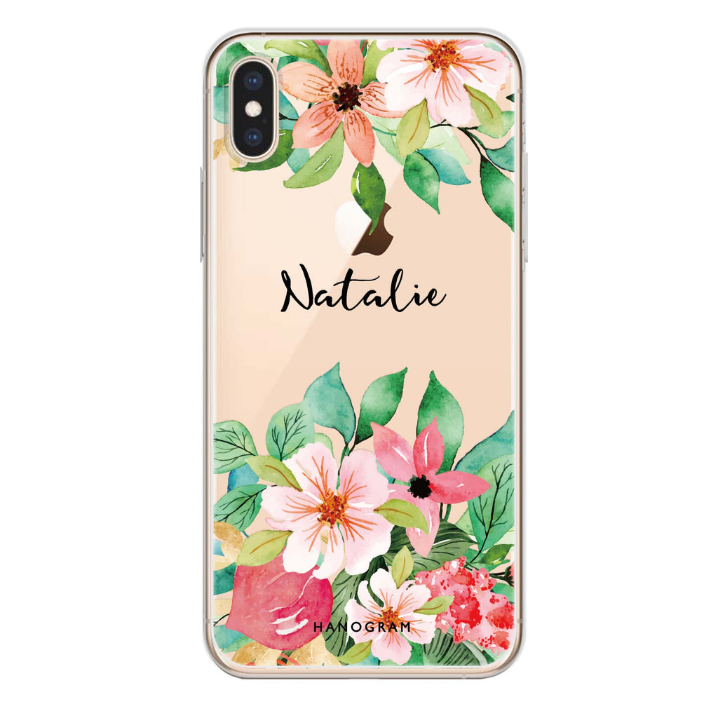 Floral Life iPhone XS Max Ultra Clear Case