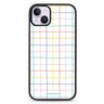 Colourful Checked Pattern iPhone 14 Plus MagSafe Compatible Impact Guard Bumper Case