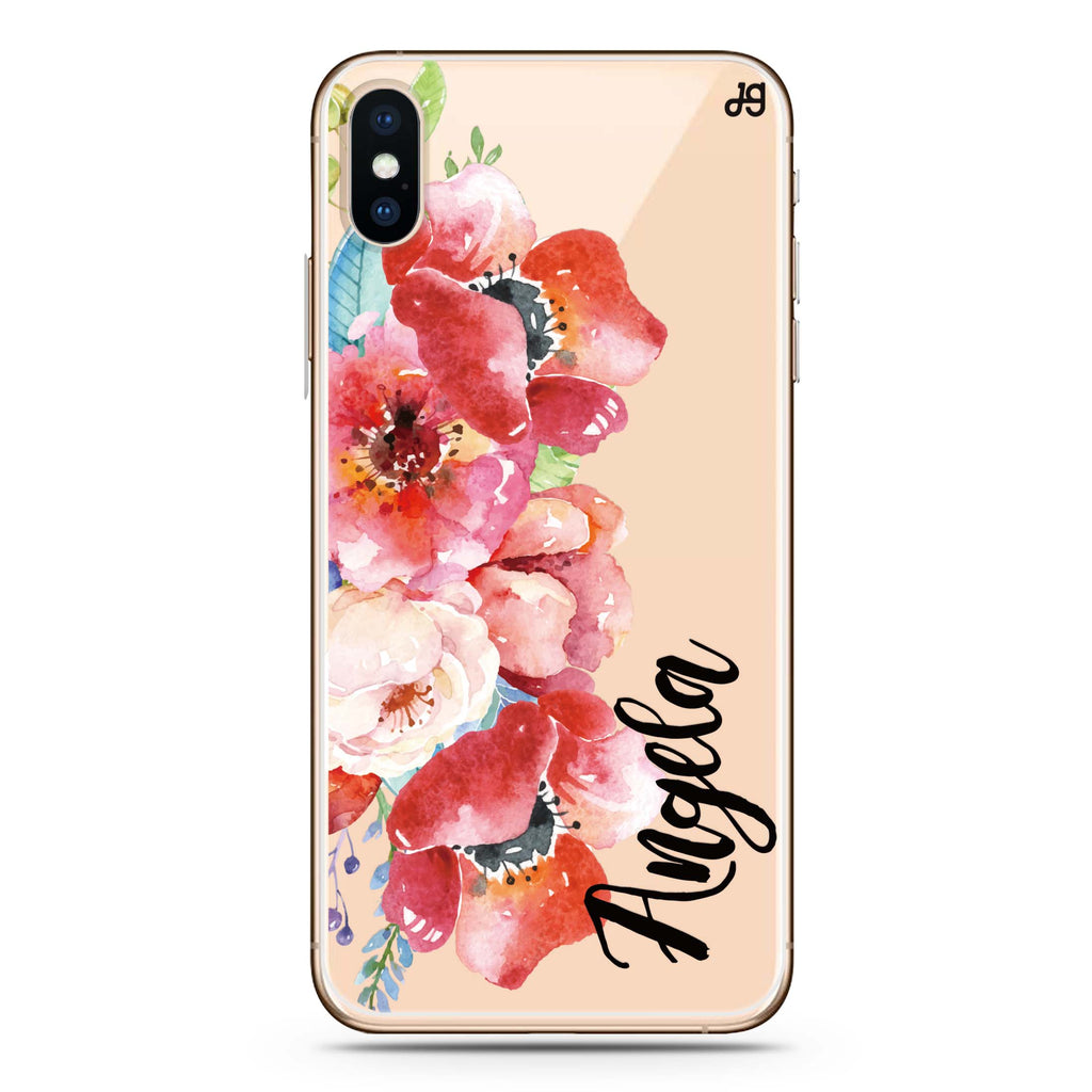 Poppies iPhone XS Max Ultra Clear Case