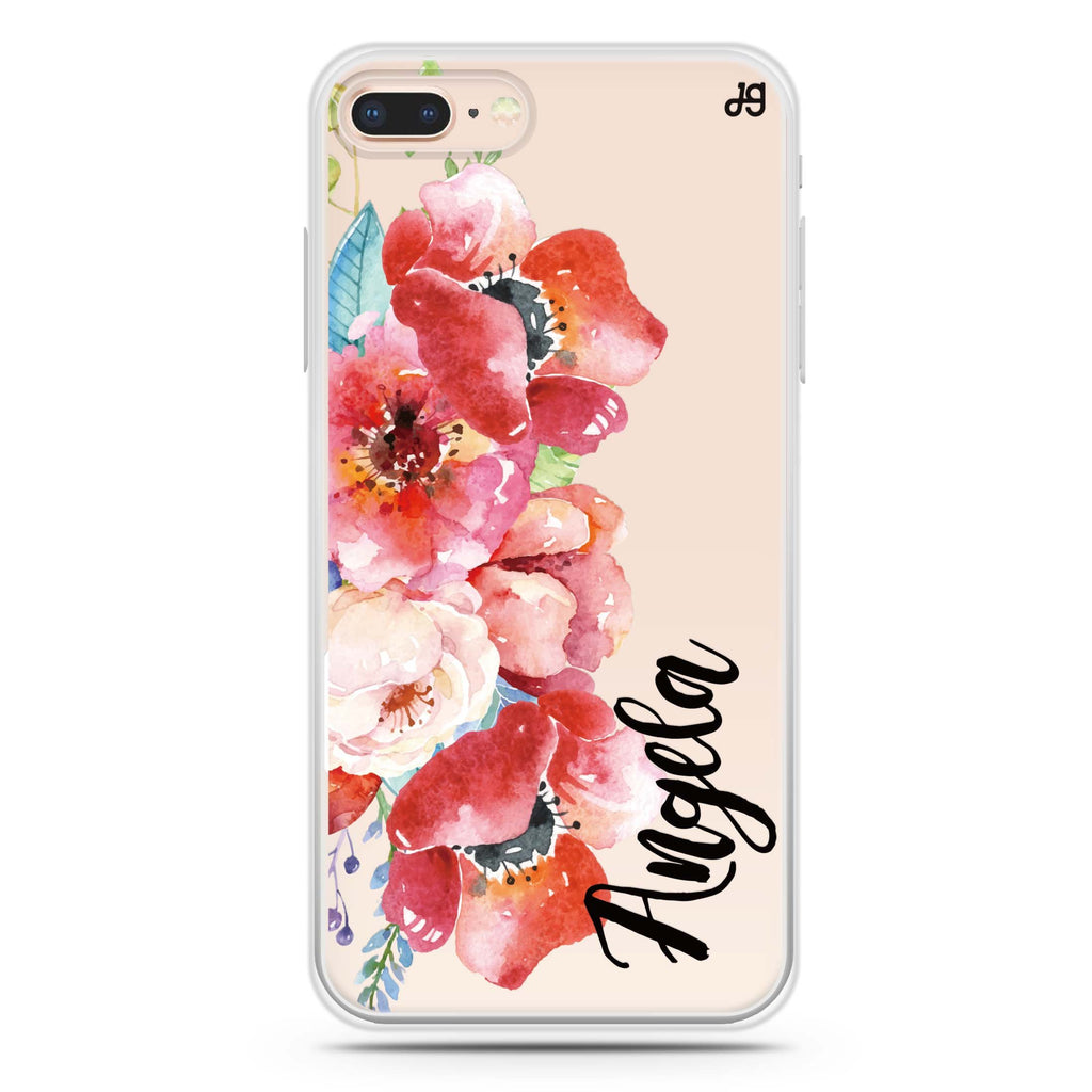 Poppies iPhone 8 Ultra Clear Case