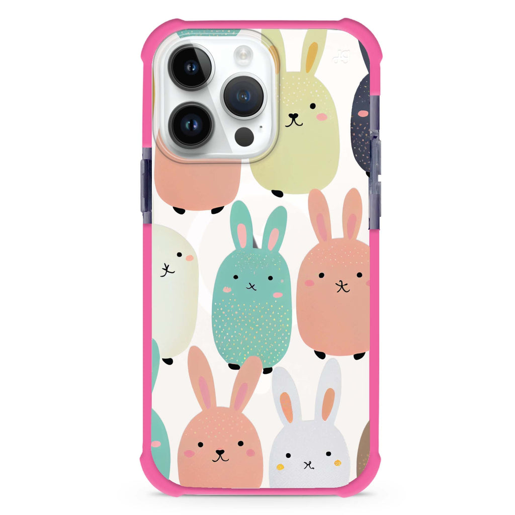Cute Bunny MagSafe Compatible Ultra Shockproof Case