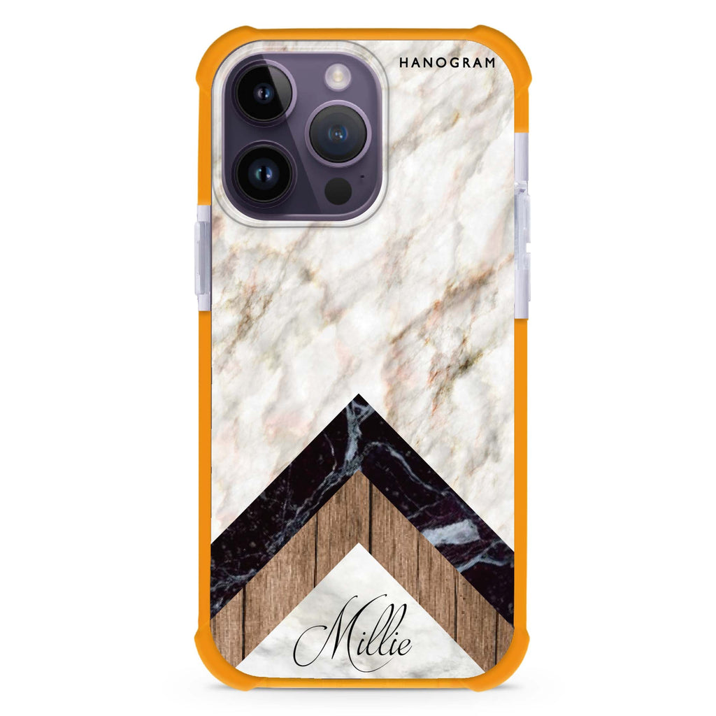 Marble & Wood Ultra Shockproof Case