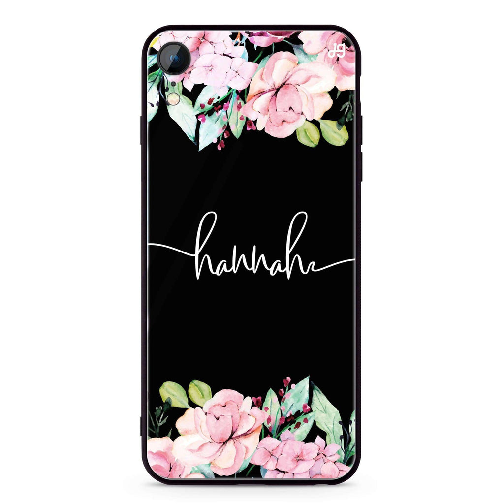Floral Dream I iPhone XR Glass Case