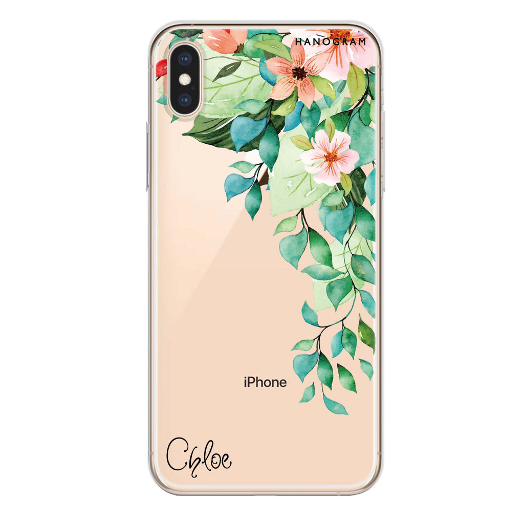 Secret Flower iPhone XS Max Ultra Clear Case