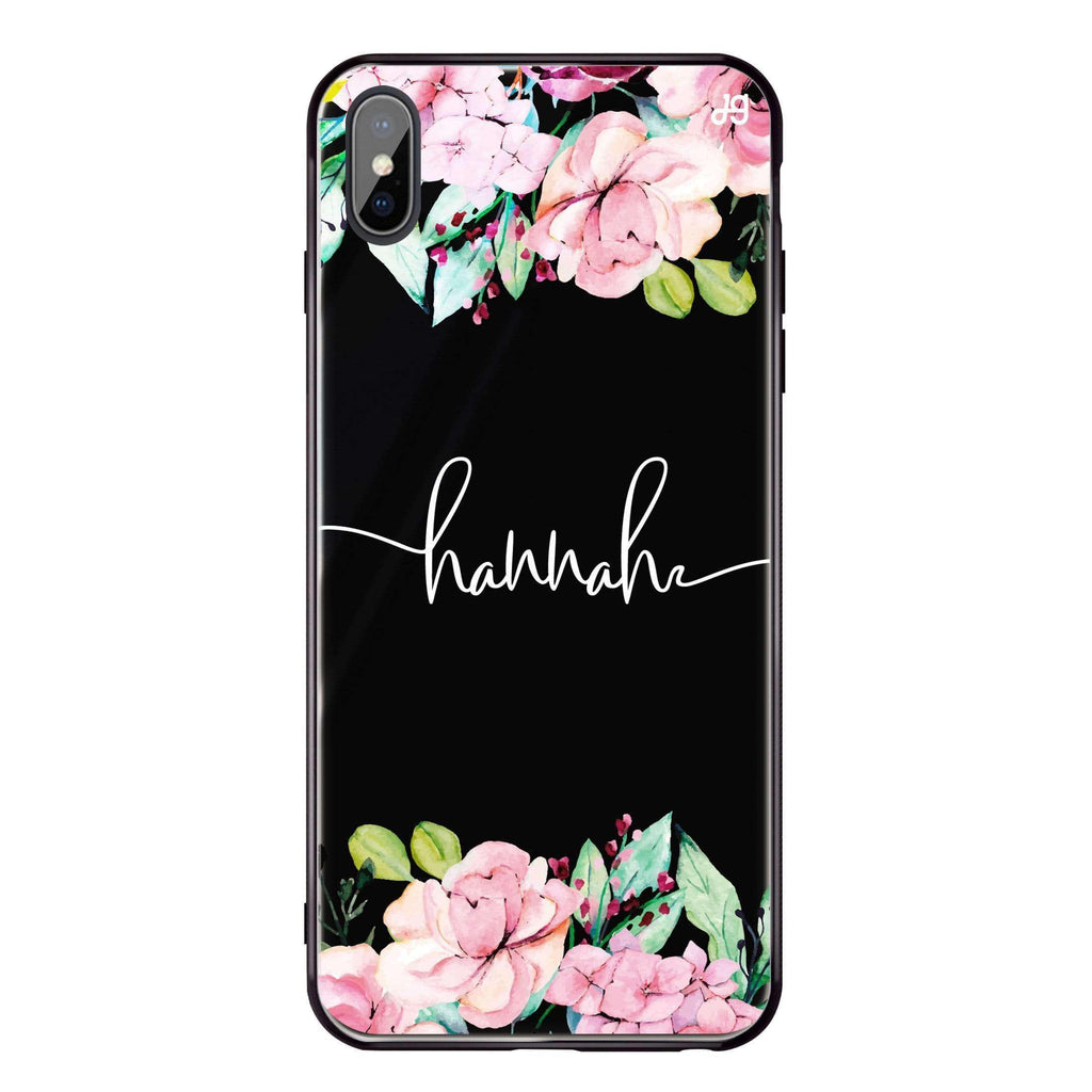 Floral Dream I iPhone X Glass Case