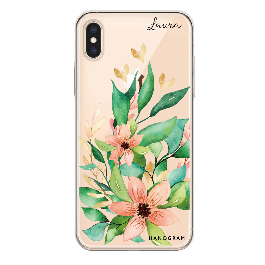 Floral Bloom iPhone X Ultra Clear Case
