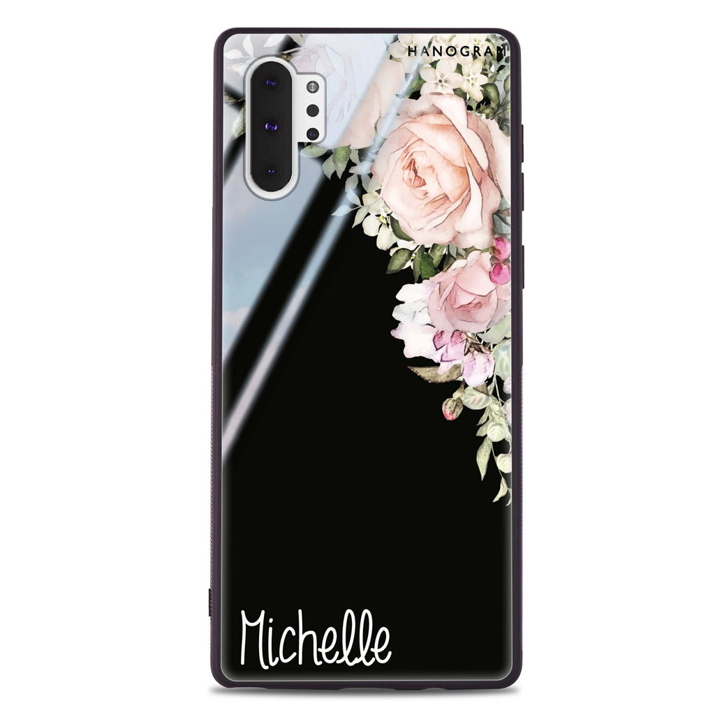 Elegant Rose I Samsung Note 10 Plus Glass Case