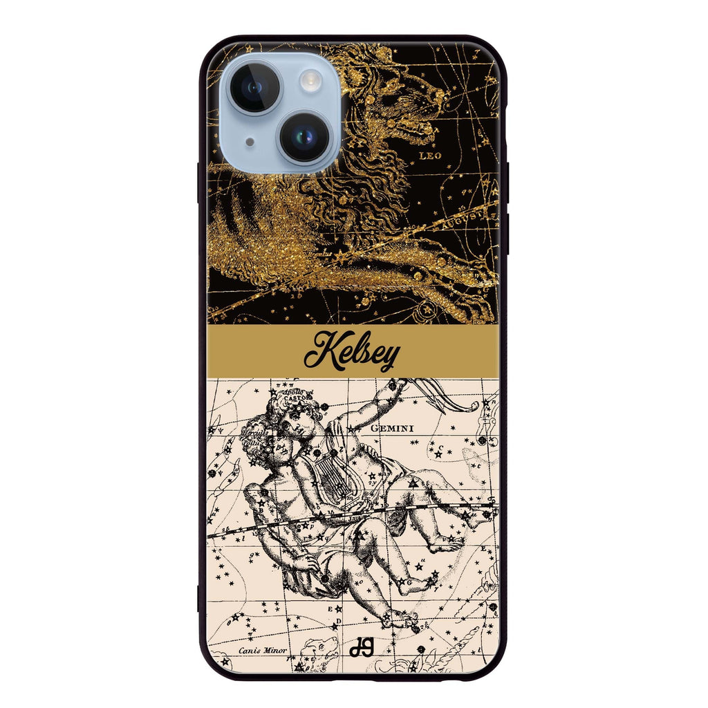 Star Map I iPhone 14 Plus Glass Case