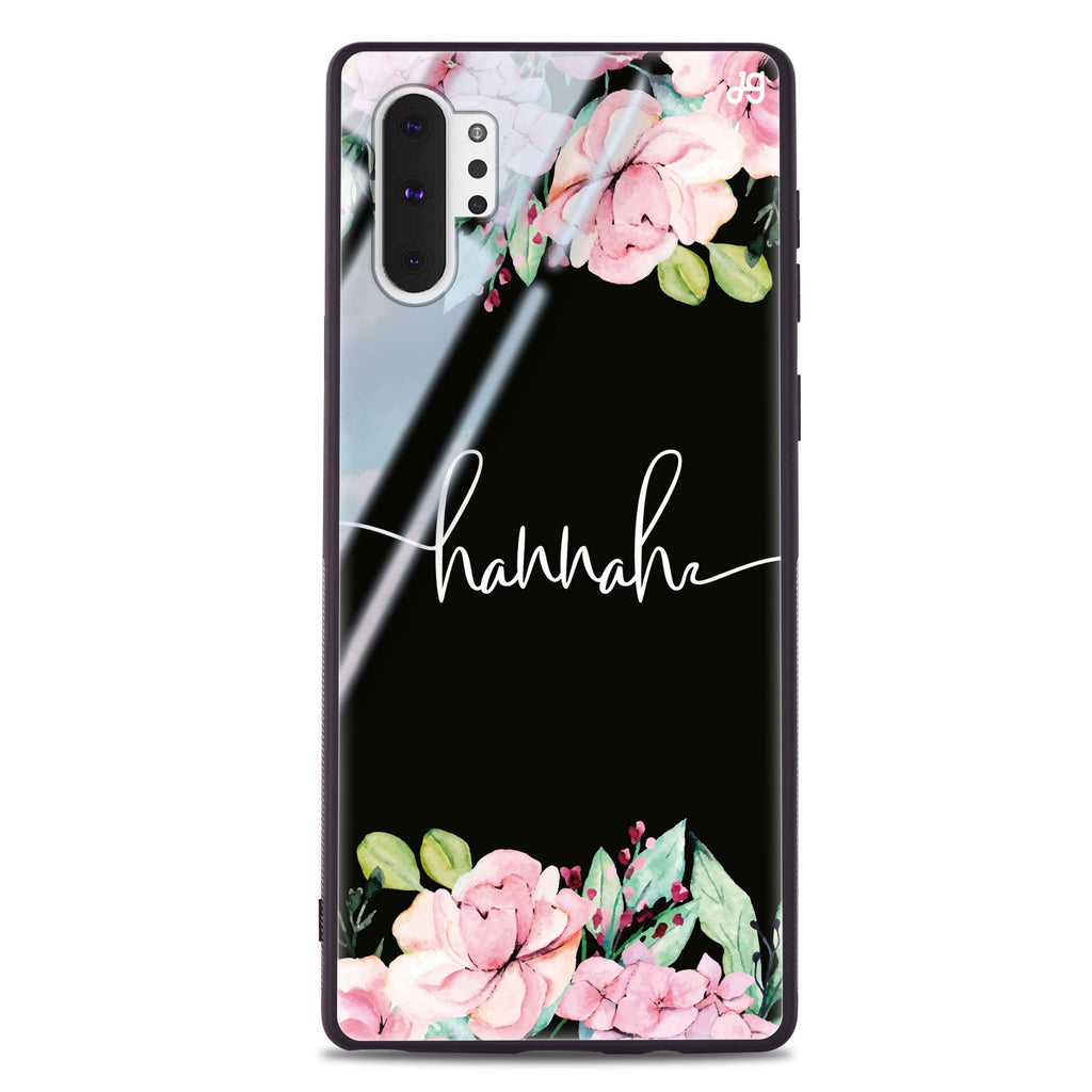 Floral Dream I Samsung Note 10 Plus Glass Case