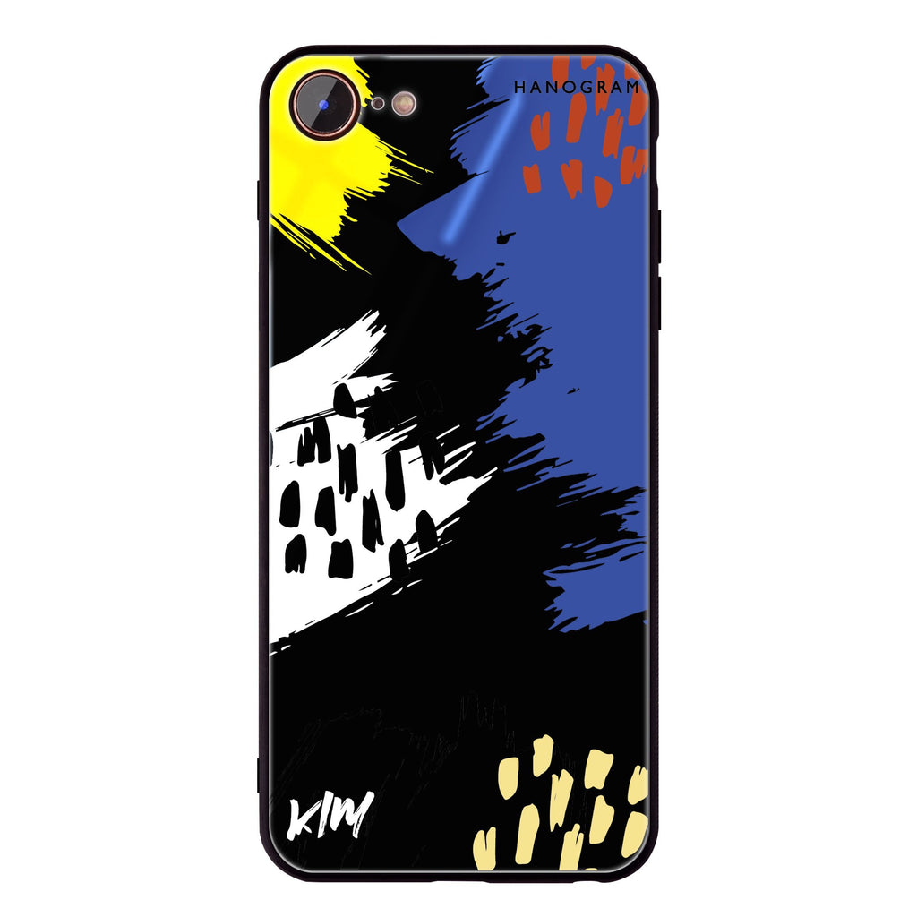Trendy Abstract I iPhone 7 Glass Case