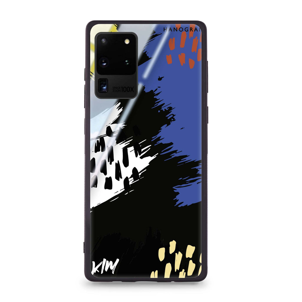 Trendy Abstract I Samsung Glass Case