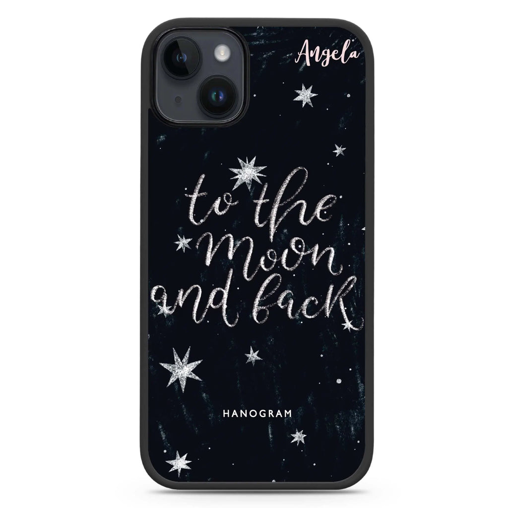 To the moon and back iPhone 14 Plus MagSafe Compatible Impact Guard Bumper Case