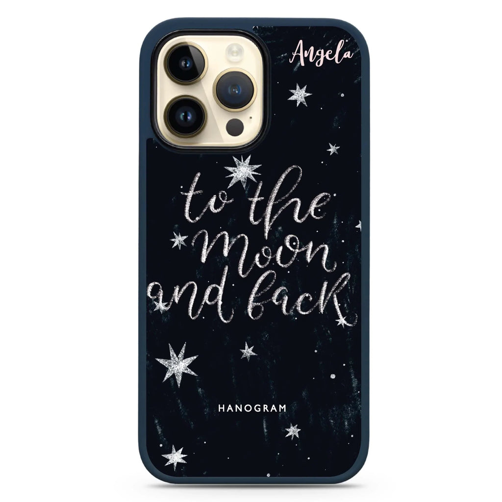 To the moon and back MagSafe Compatible Impact Guard Bumper Case