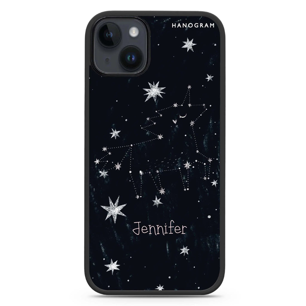 Unicorn Night iPhone 14 Plus MagSafe Compatible Impact Guard Bumper Case