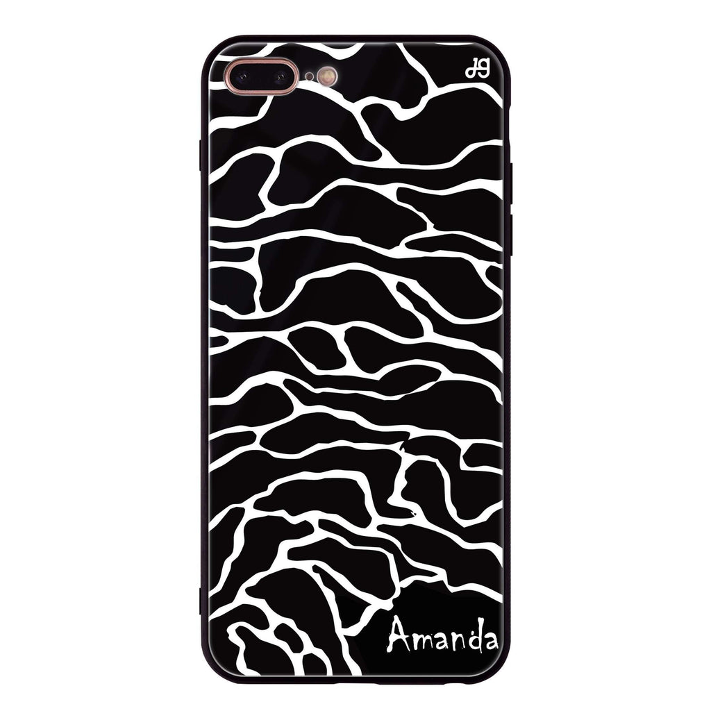 Contour Mapping iPhone 8 Plus Glass Case