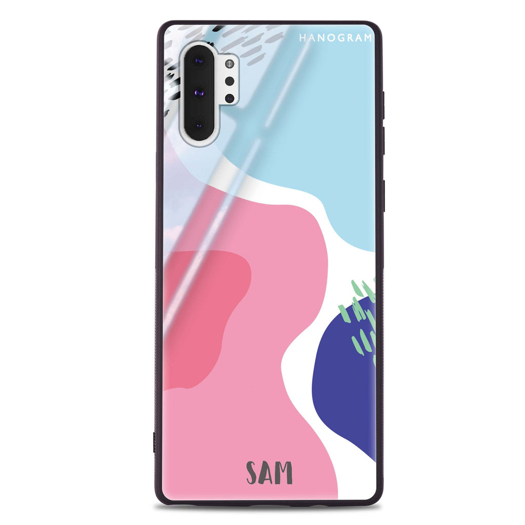 Trendy Abstract II Samsung Note 10 Plus Glass Case
