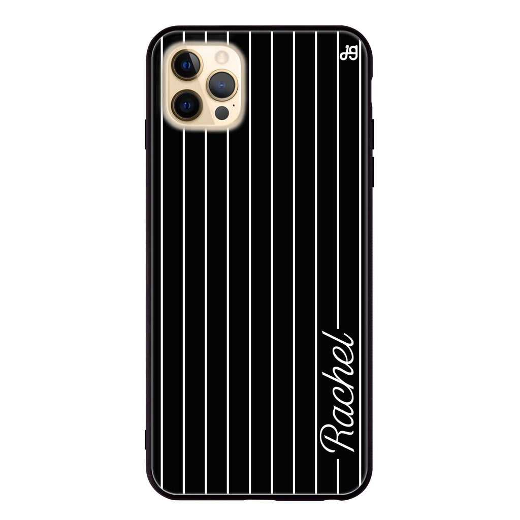Stripes I iPhone 12 Pro Max Glass Case