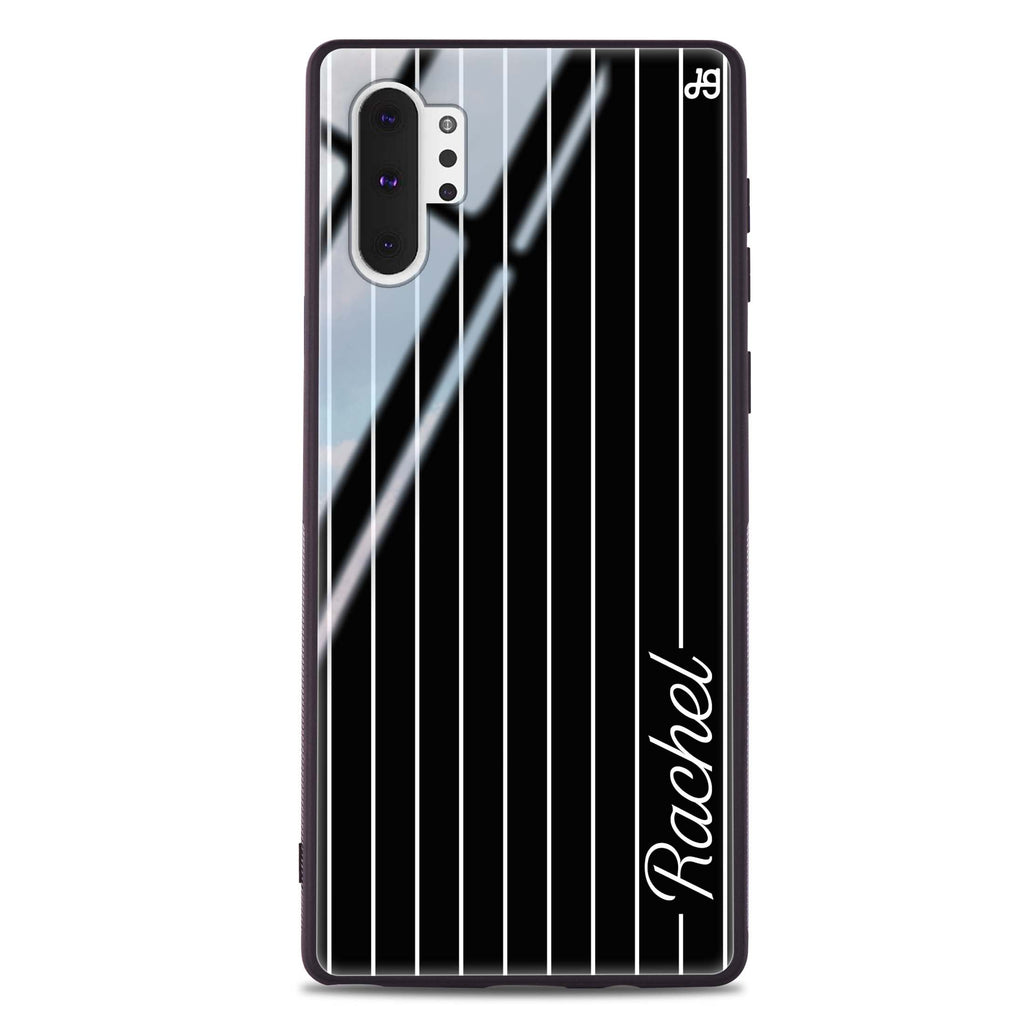 Stripes I Samsung Note 10 Plus Glass Case
