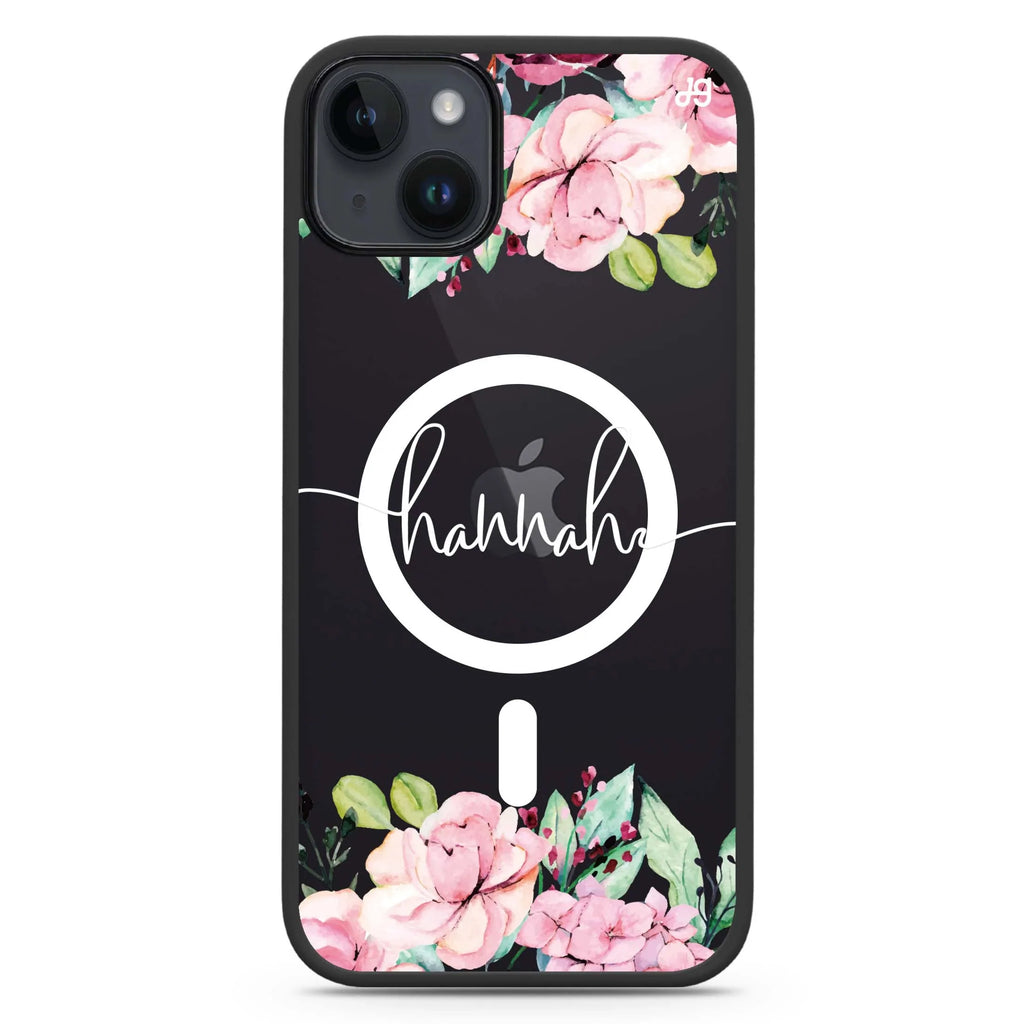 Floral Dream I iPhone 14 Plus MagSafe Compatible Impact Guard Bumper Case