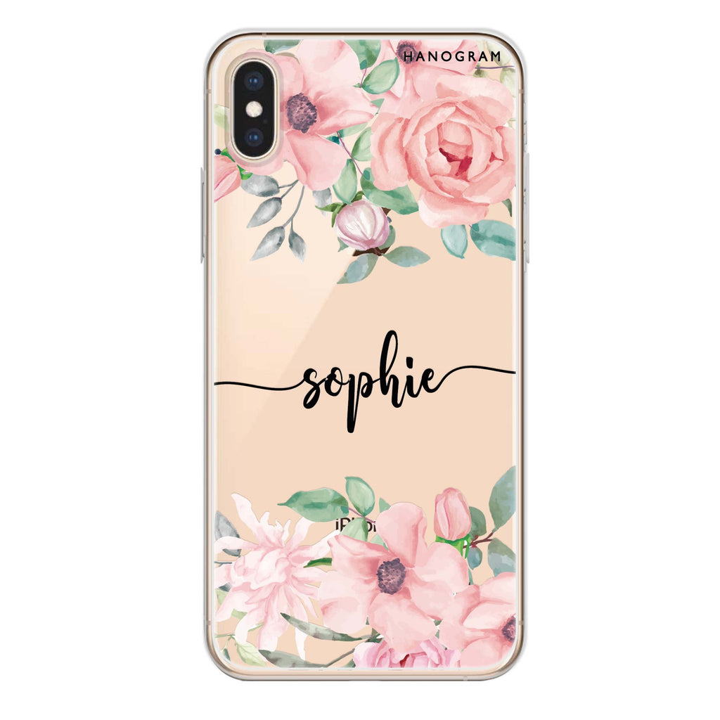 Forever Love Rose iPhone X Ultra Clear Case
