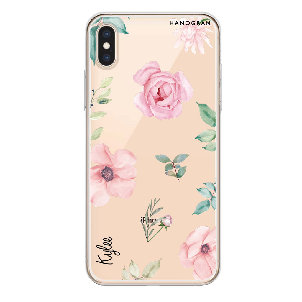 Rose Flower iPhone XS Max Ultra Clear Case