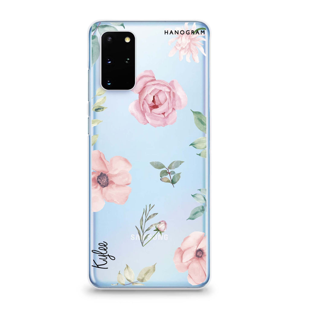 Rose Flower Samsung S20 Soft Clear Case