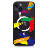 Brush Paint iPhone 14 Plus MagSafe Compatible Impact Guard Bumper Case