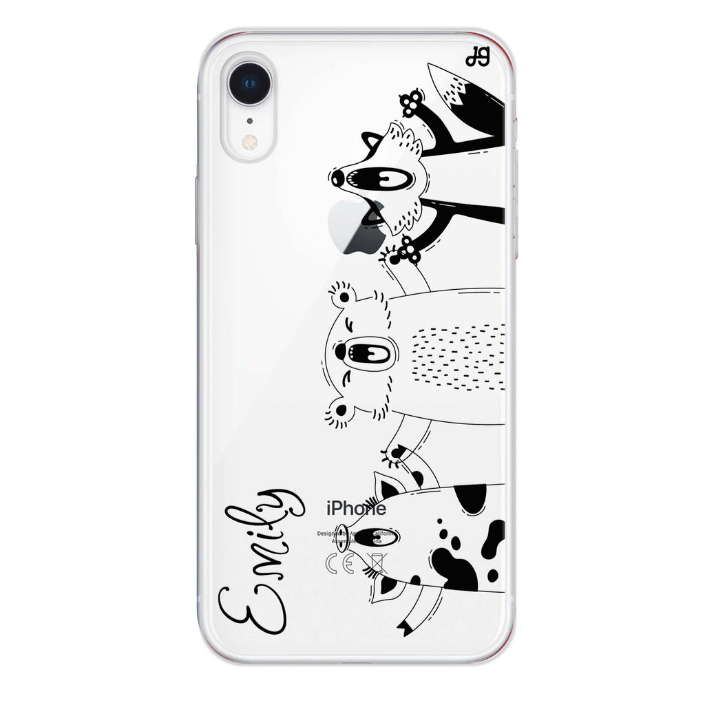Funny Animals iPhone XR Ultra Clear Case