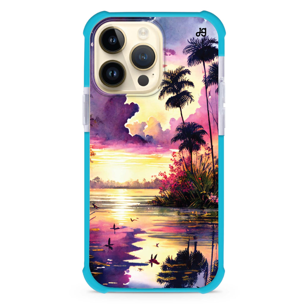 Tropical rainforest MagSafe Compatible Ultra Shockproof Case