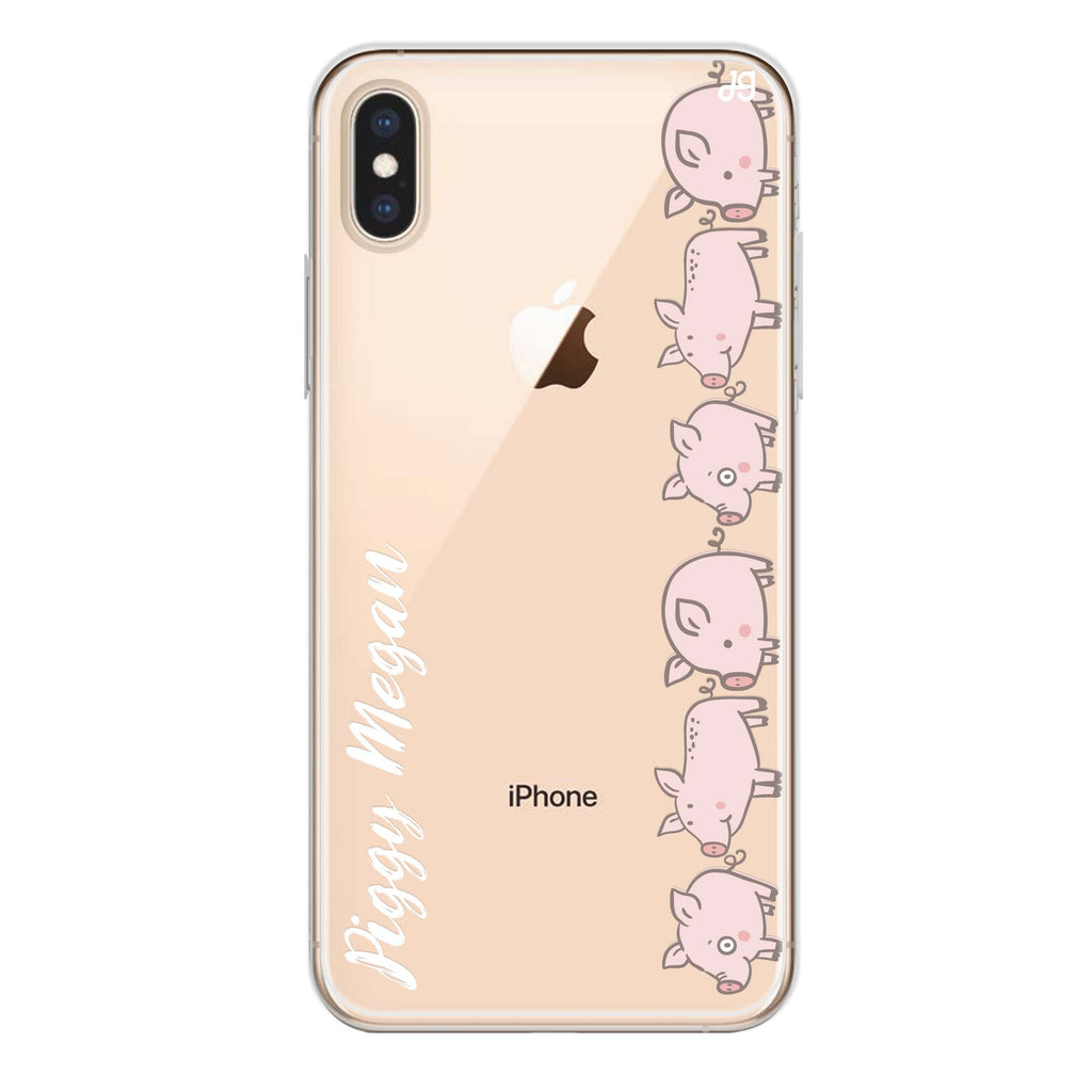 Piggy Corps iPhone XS Max Ultra Clear Case