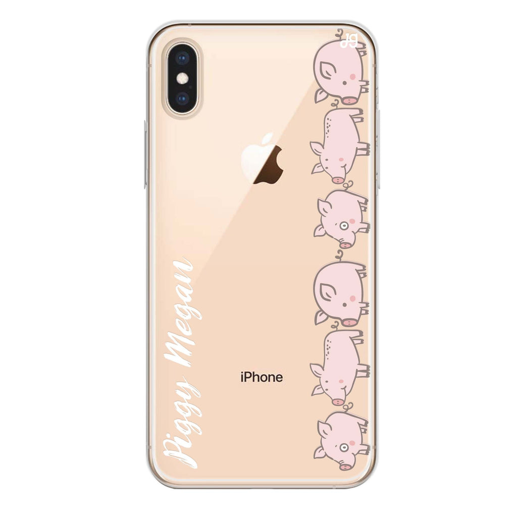 Piggy Corps iPhone X Ultra Clear Case