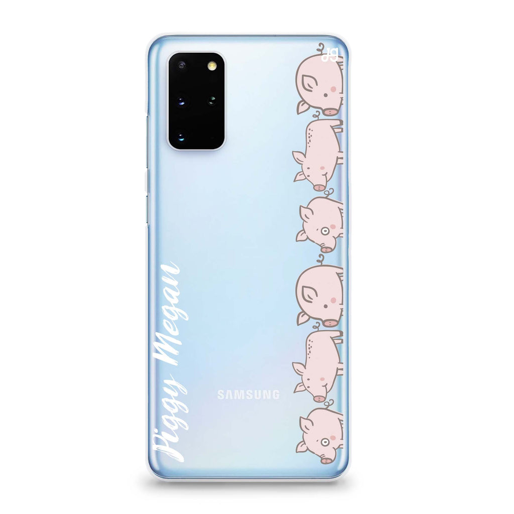 Piggy Corps Samsung S20 Soft Clear Case