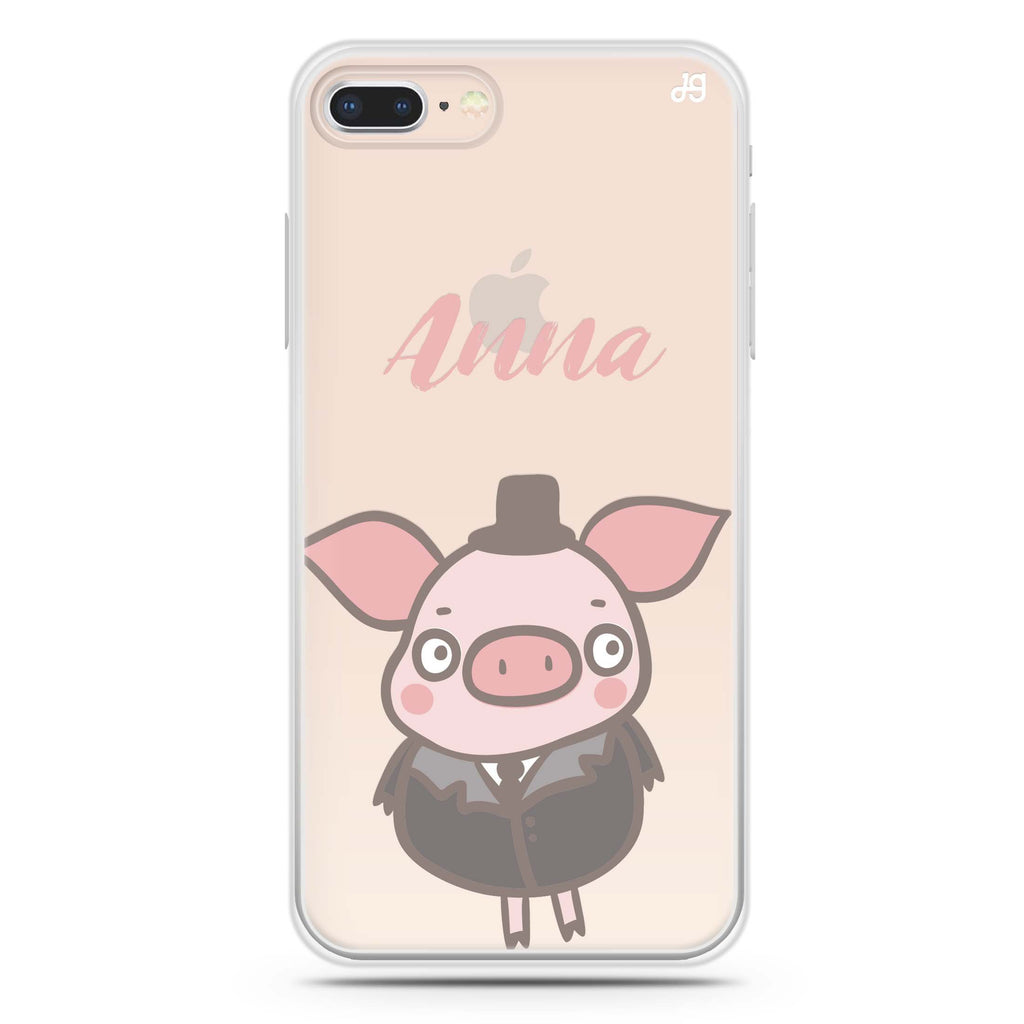 Funny Piggy iPhone 7 Plus Ultra Clear Case