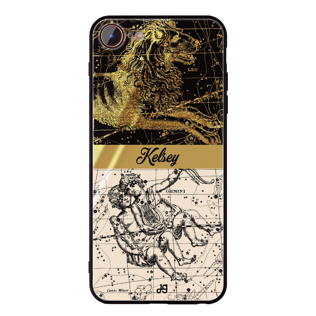 Star Map I iPhone 8 Glass Case