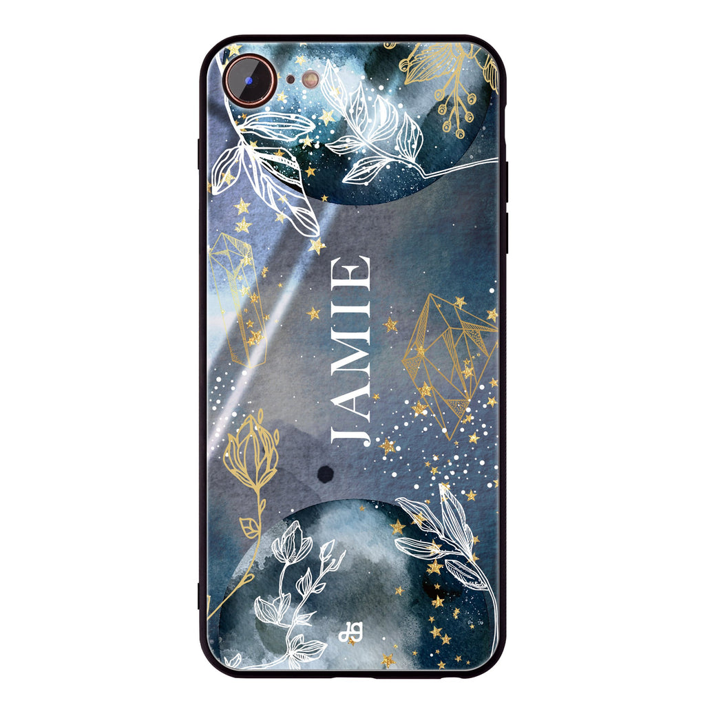 Star Map III iPhone 8 Glass Case