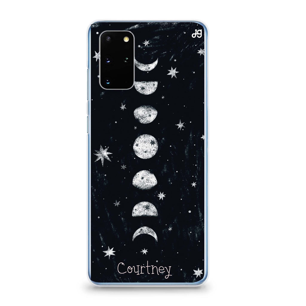 Phases of the moon Samsung S20 Soft Clear Case