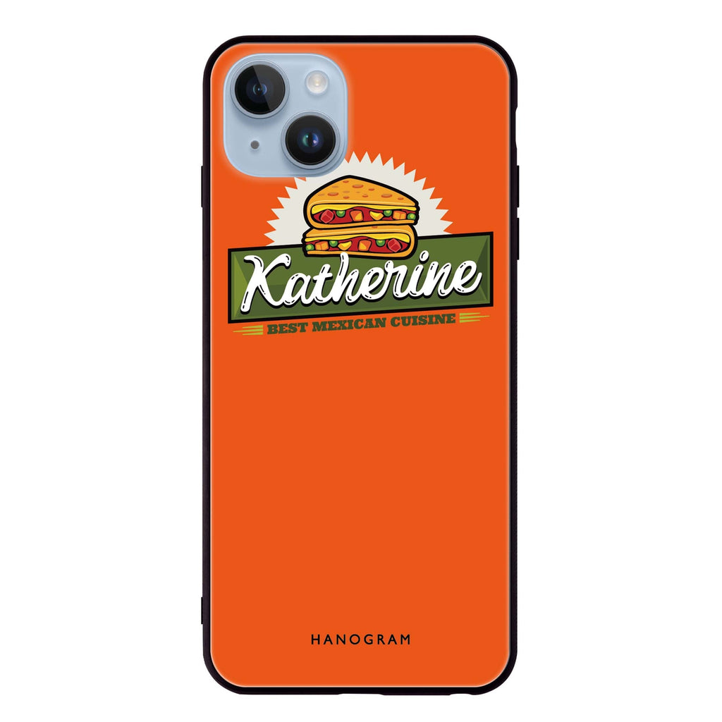 Pizza Food I iPhone 14 Plus Glass Case
