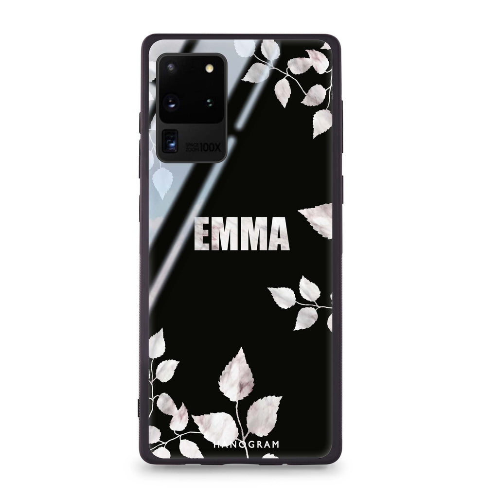 Simple Life & Floral Samsung Glass Case