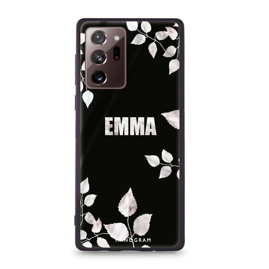 Life Simple Floral Samsung Note 20 Ultra Glass Case