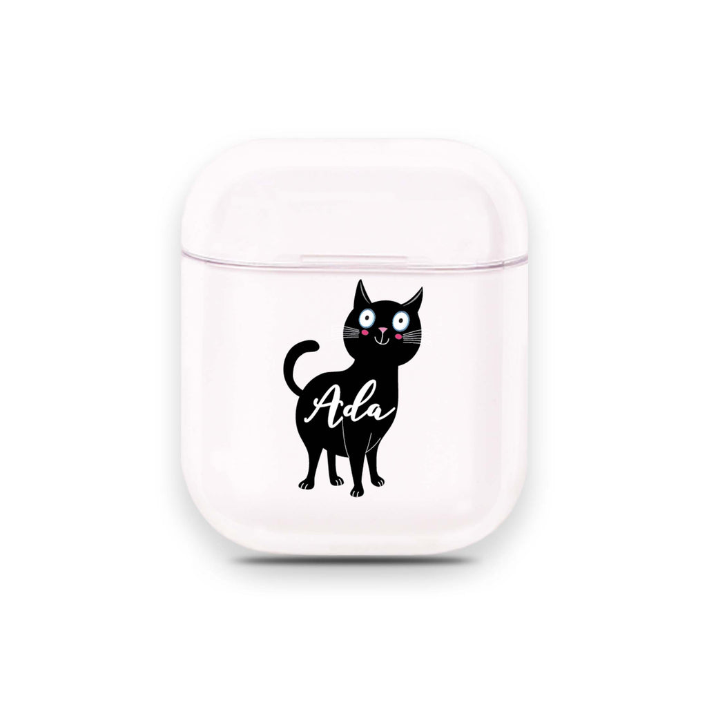 Black Cat Airpods Case
