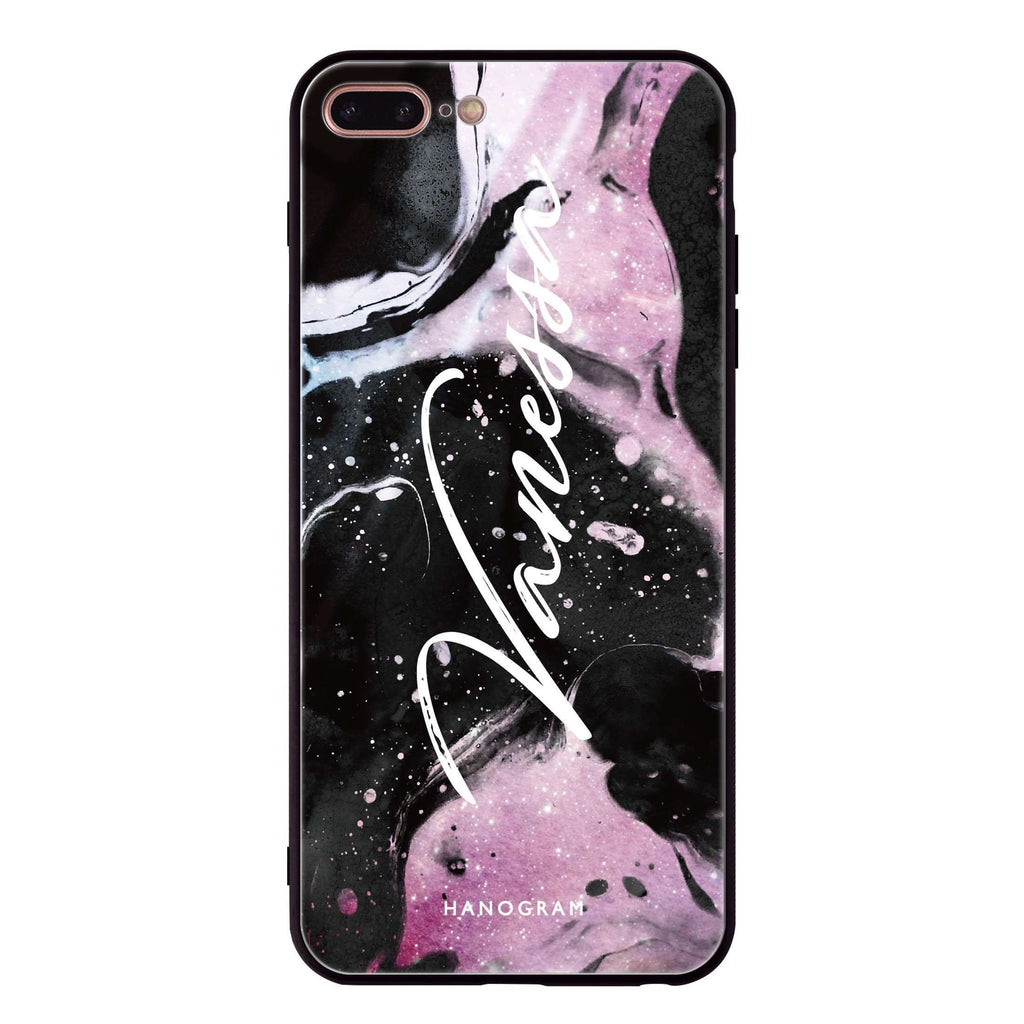 Marble Galaxy I iPhone 7 Plus Glass Case